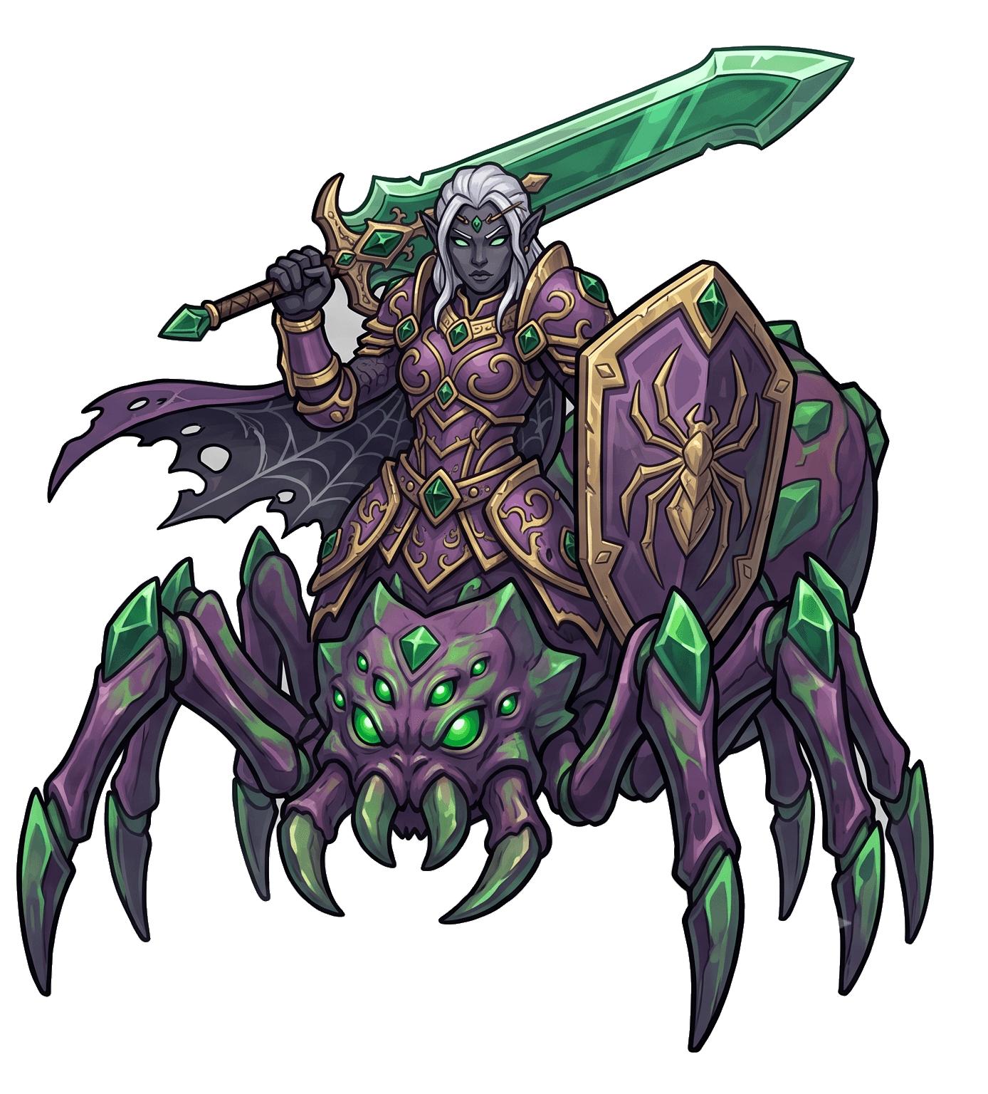 The Emerald Widow (Final Boss)